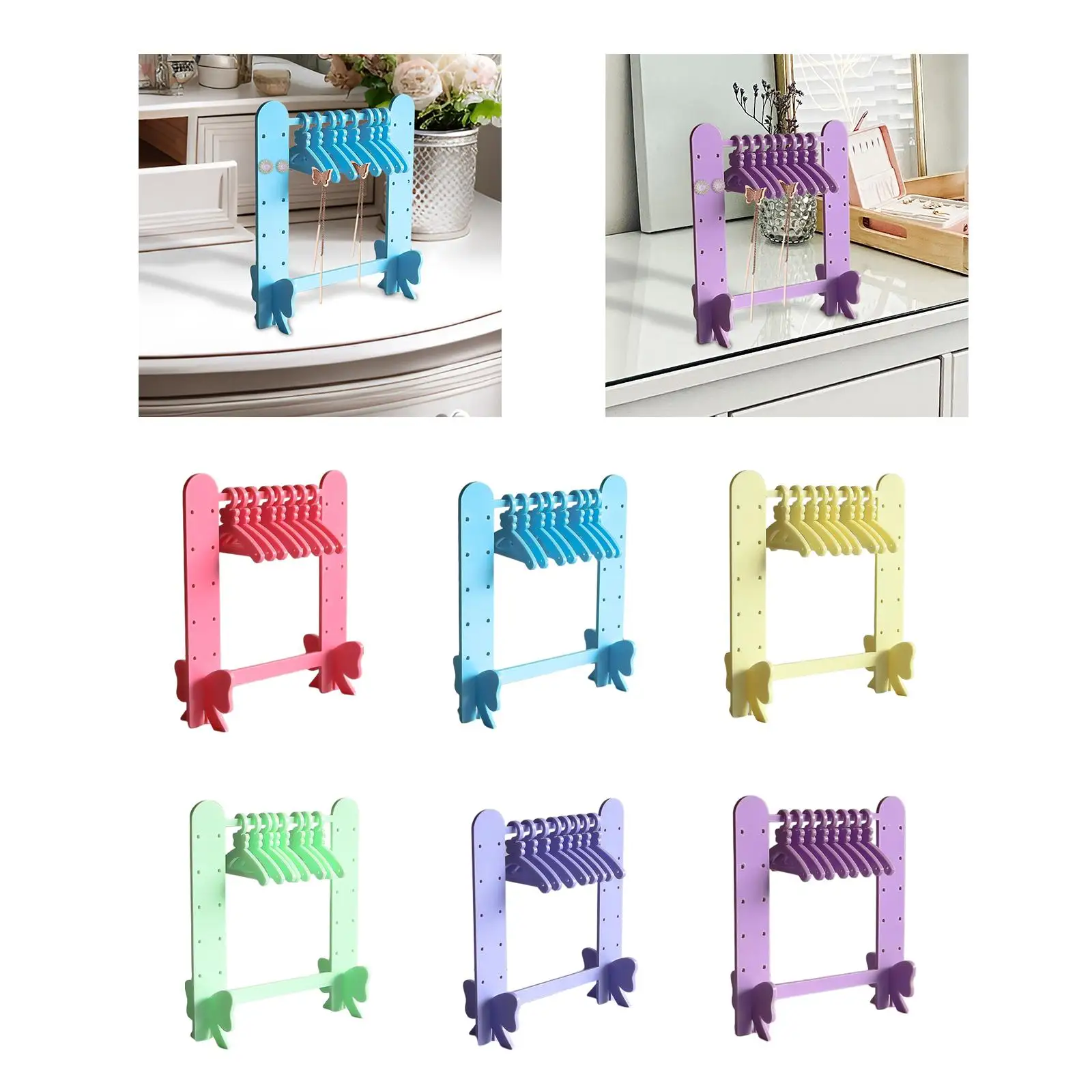 Earring Holder Stand Storage Acrylic Jewelry Display Stand Jewelry Organizer