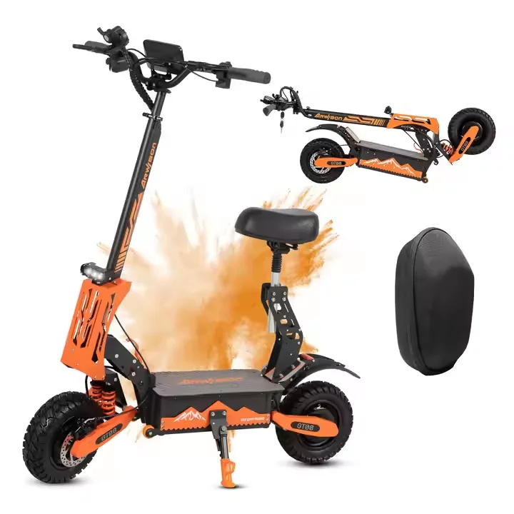 Wholesale 5600w Fast Speed Electric Scooter Fold Scooter GT08 2 Wheels 11 Inch Off Road Tire Adult Escooter Manufacturer