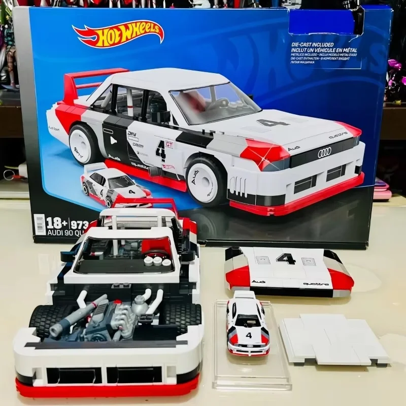 

In Stock Genuine Hotwheel Audi 90 Combo Collection Static Car Model Children'S Puzzle High Quality Toy Car Model Children'S Gift