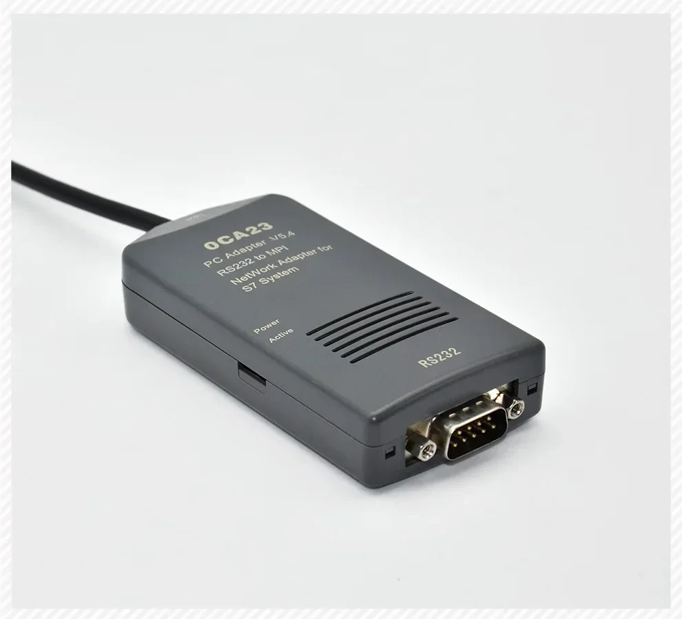 PC-MPI+ For Siemens S7 300 400 PLC Porgramming Cable 6ES7 972-0CA23-0XA0 RS232 to MPI Adapter 6ES7972