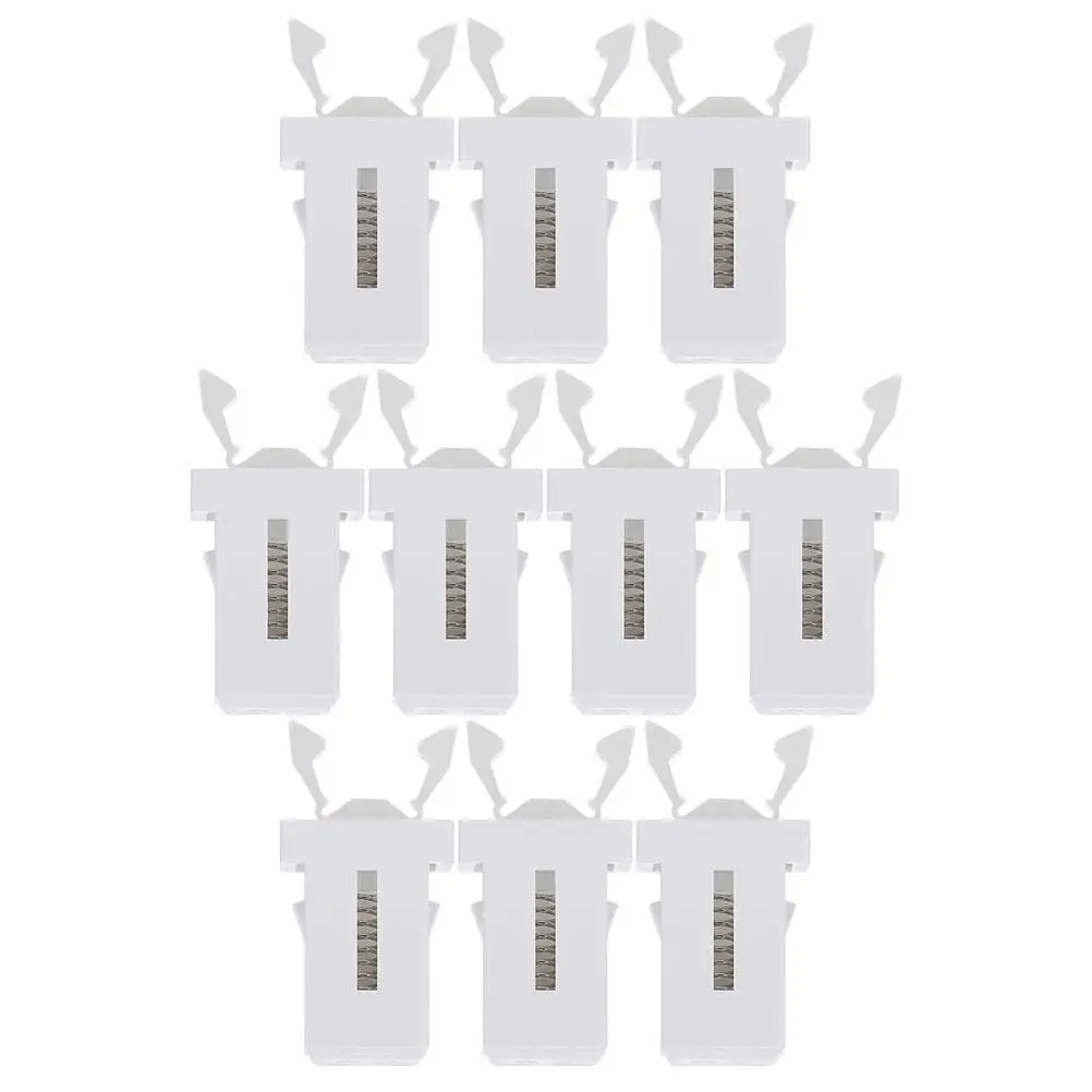 

10 Pcs Switch Lock Outdoor Trash Can Latch Accessories Trashcan Plastic Garbage Press Buckles Bin