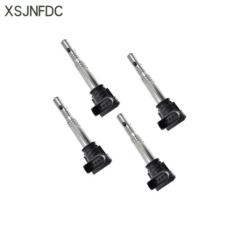 1/4PCs ignition coils 07k905715g 06h905115b for VW Jetta golf Passat Tiguan CC Audi A4 A6 A8 TT Q3 Q5 R8 2.0L