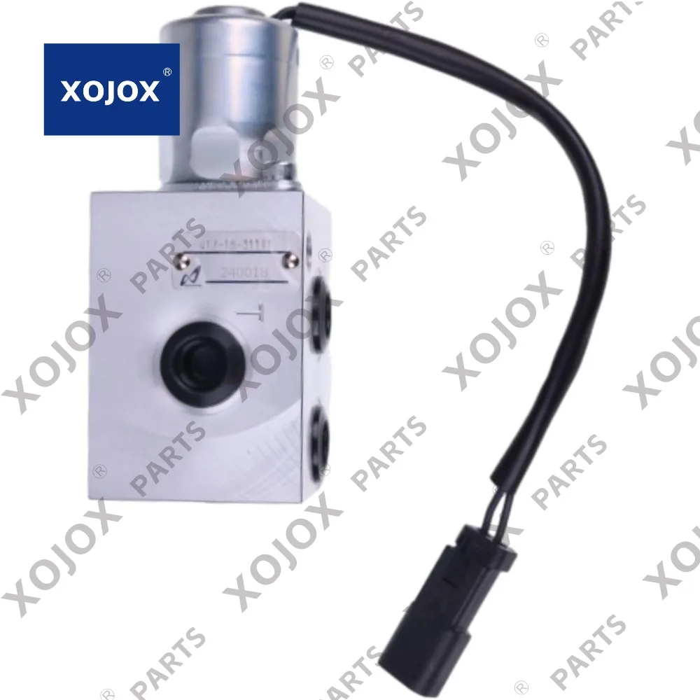 

XOJOX 417-18-31111 4171831111 Hydraulic Solenoid Valve compatible with Komatsu Loader WA150-5 WA150-5-A WA150-6 WA200-5 WA200-7