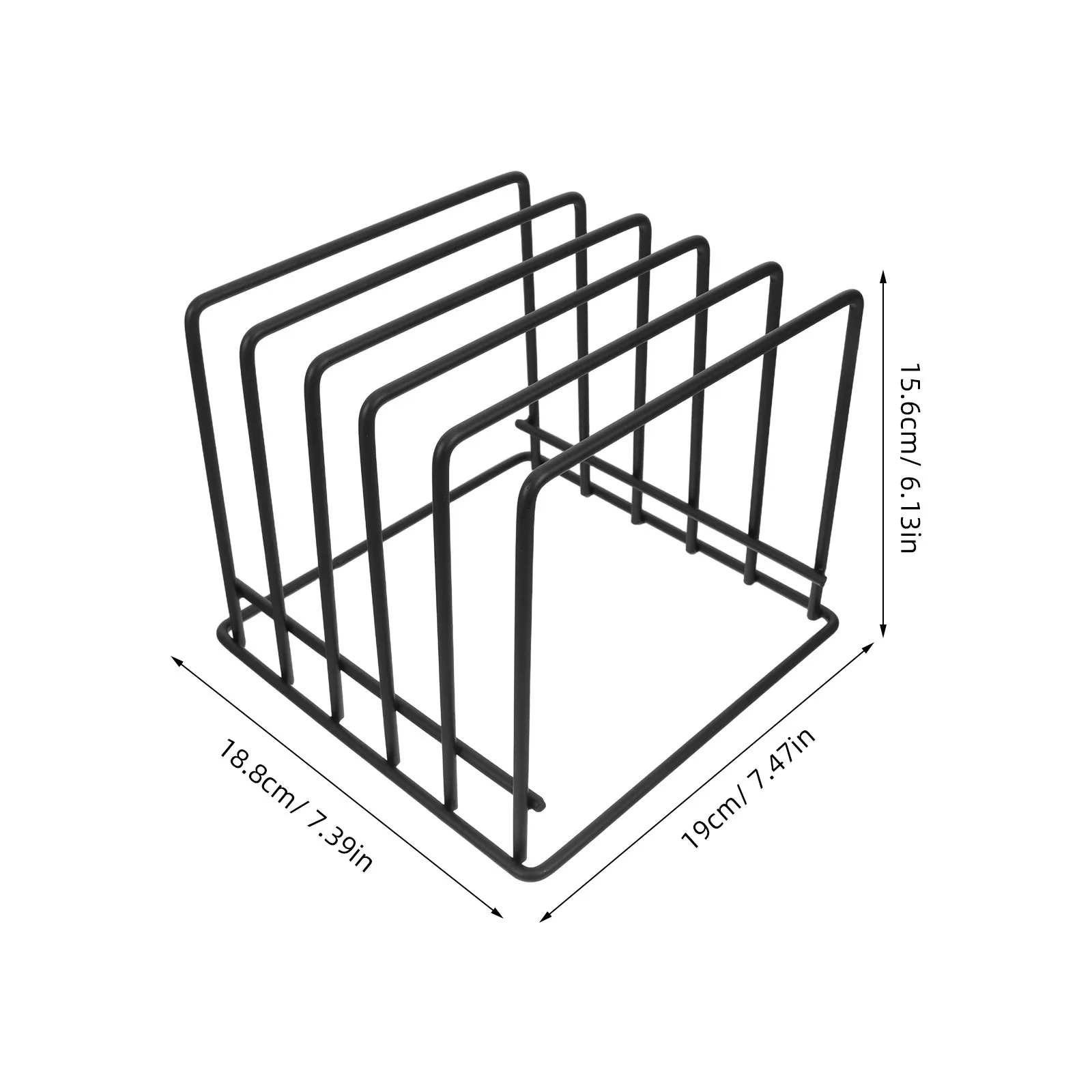 Kitchen Cutting Board Storage Rack – Space-Saving Organizer for Baking Pans, Frying Pans & More