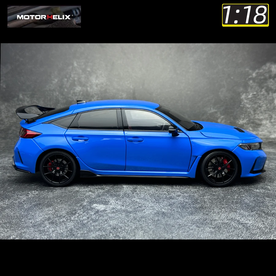 Motorhelix 1:18 MH Honda FL5 Civic Type R Car model Sports car static decoration holiday gift collection