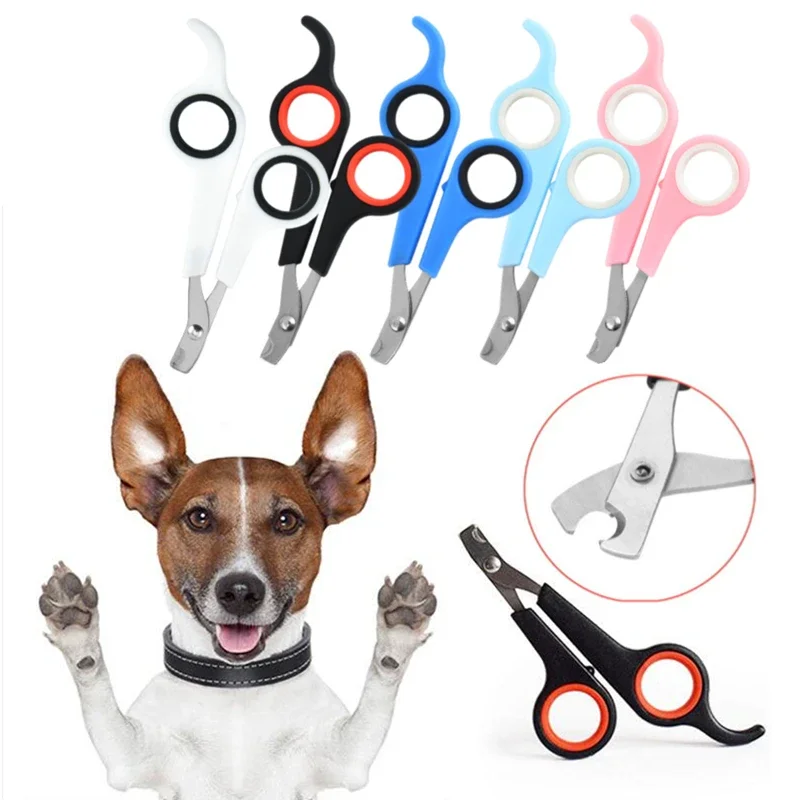 1PC Pet Nail Scissors Dog Cat Nail Claw Grooming Scissors Pet Nails Clipper Trimmer Supplies for Dog Cat Bird Rabbit Pet Gargets