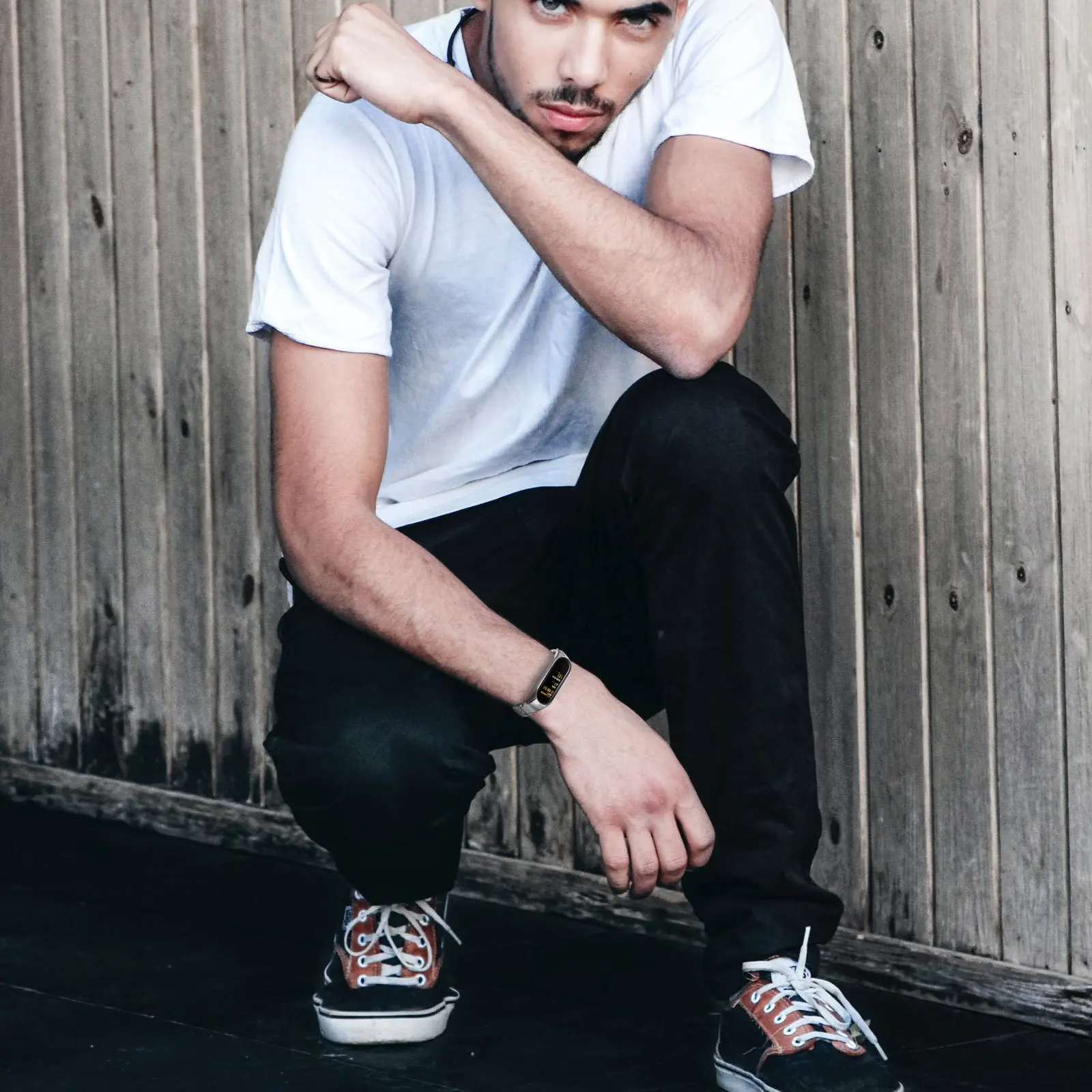 

Metal Watch Strap Compatible Watch Adjustable Durable Comfortable Metal Watchband Replacement Bracelet Watchband