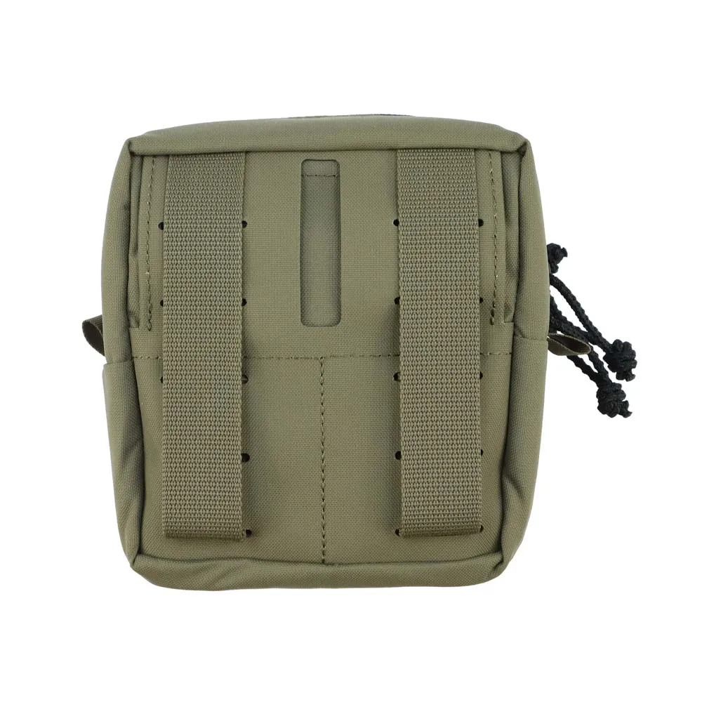 Outdoor Tactical Small GP Pouch Square Sundry Bag Vest MOLLE Zipper Practical Bag Delustering 500D P133