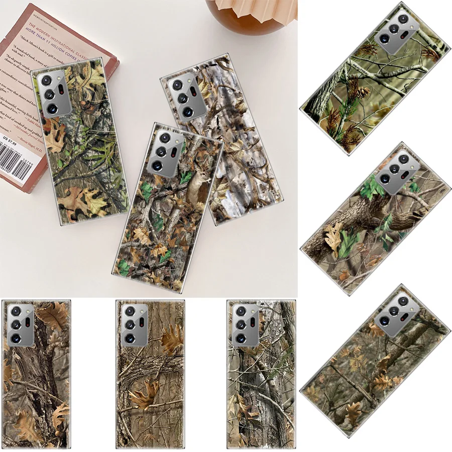 Realtree Real Tree Camo Phone Case For Samsung Galaxy S20 S23 FE S21 S10 Plus S24 S22 Ultra Coque S10E S9 S8 S7 Edge Cover Capa