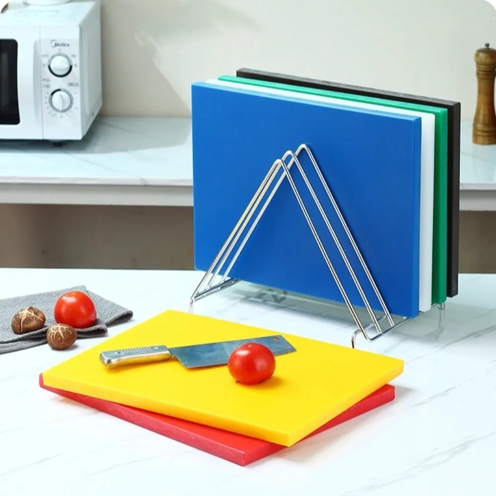 

Двусторонняя разделочная доска из ПНД 36*28*1.3 см для нарезки овощей и мяса, кухонный инструмент