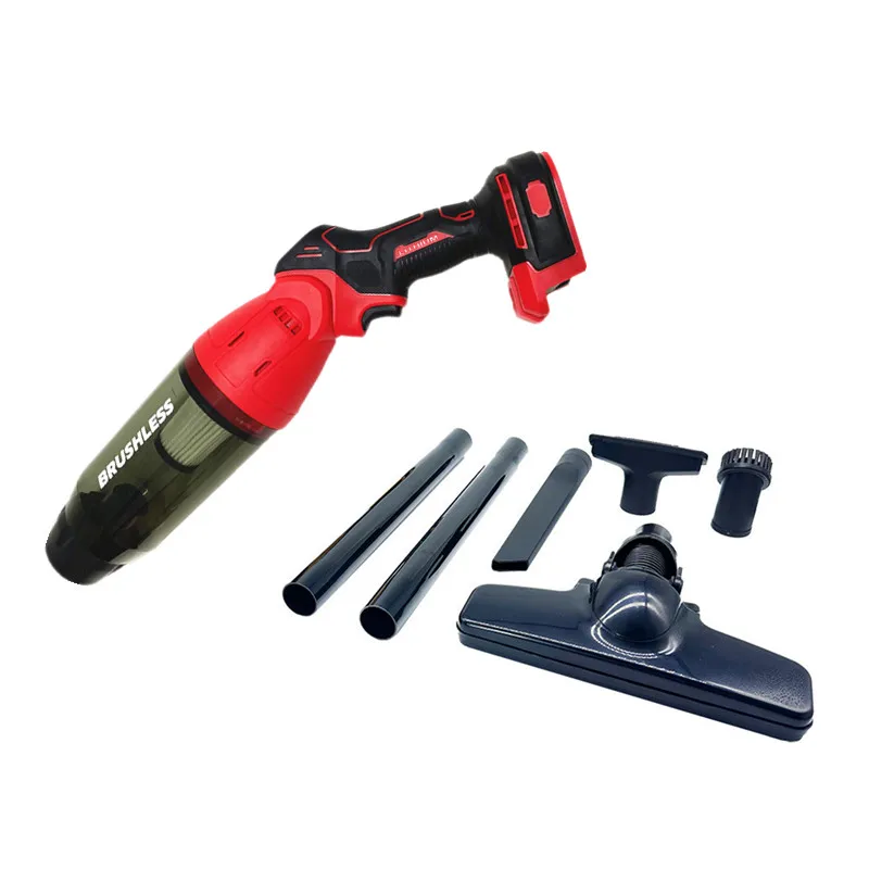 Imagem -03 - Cordless Handheld Car Aspirador de pó sem Fio Portátil Apto para Milwaukee 18v Bateria 25000pa Cabelo Pet