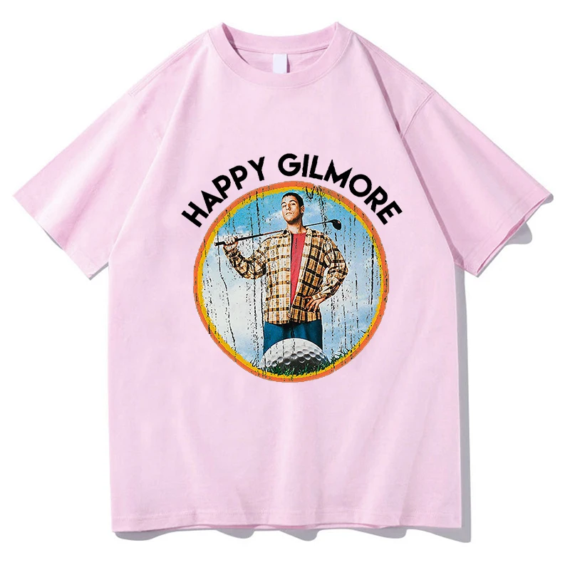 Feliz gilmore 2 merch camiseta masculina/feminina streetwear camiseta unissex moda verão manga curta roupas estéticas streetwear