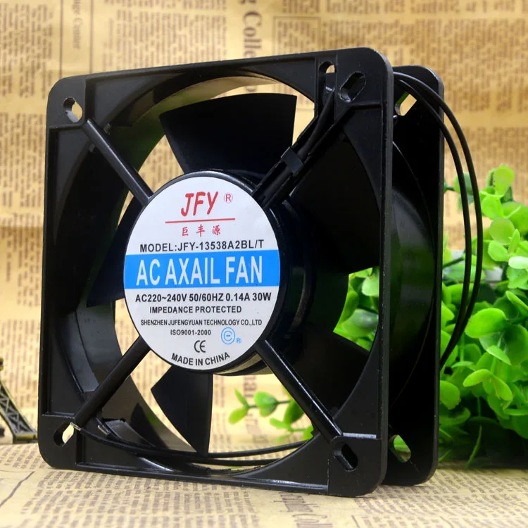 

JFY JFY-13538A2BL T 220V 30W 0.14A 13,5 CM FAN