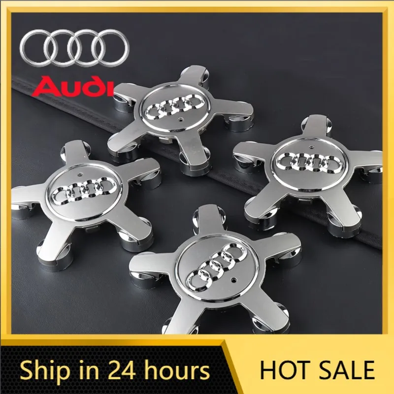 

Комплект из 4 колпаков на ступицы колес с пятью шипами для Audi A3, A4L, A5, A6L, A7, Q5, A8L, TT, R8, S6, S, A1 – Декоративные аксессуары с эмблемой для авто
