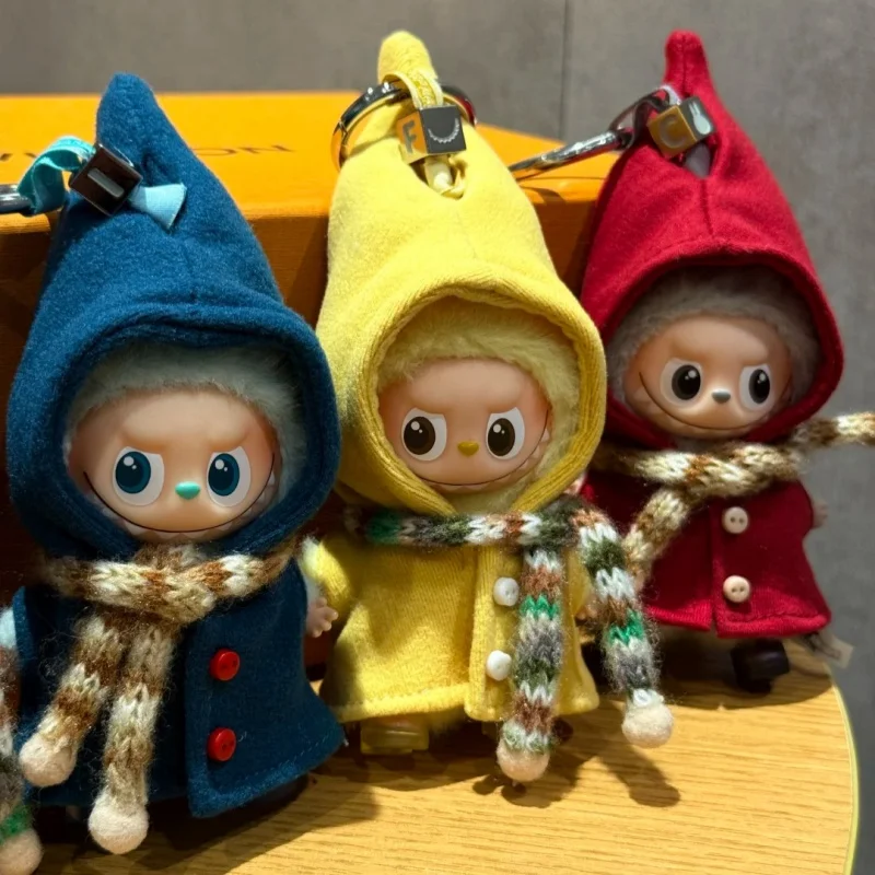 

Elf Cloak Cape For Mini Labubu 4.0 The Monsters Pin for Love Series Doll Dress Up Clothing for Labubu V4 Doll Outfit Accessories