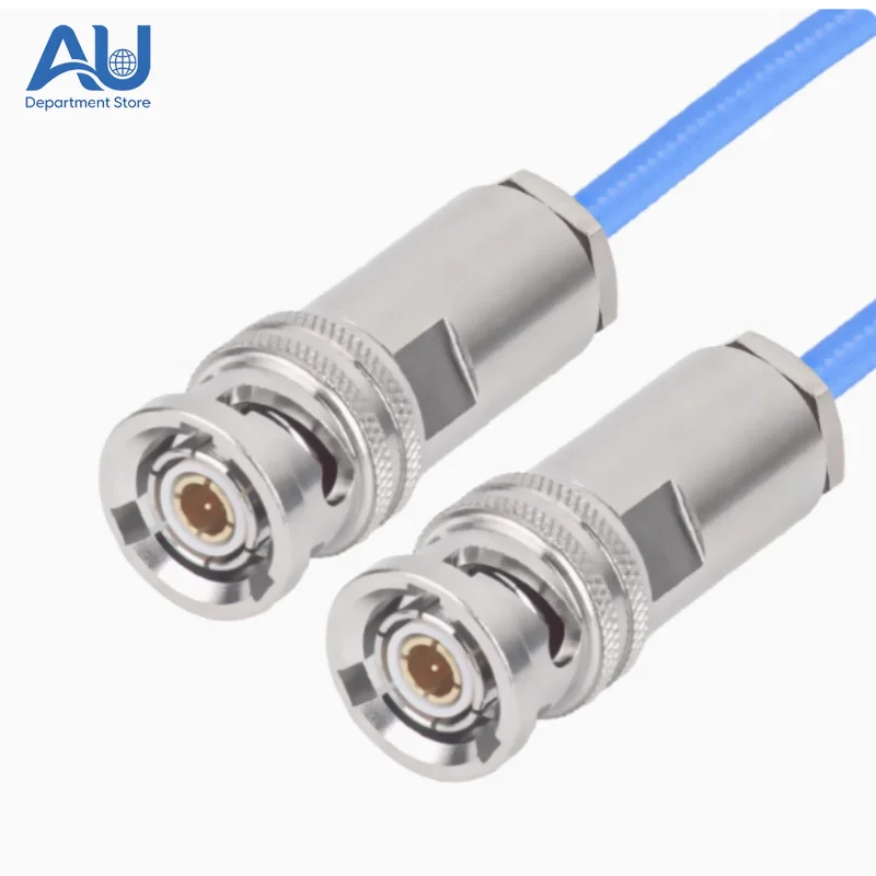 Suitable for three coaxial adapter cable 1553B jumper TRX316 double male head three card test cable line