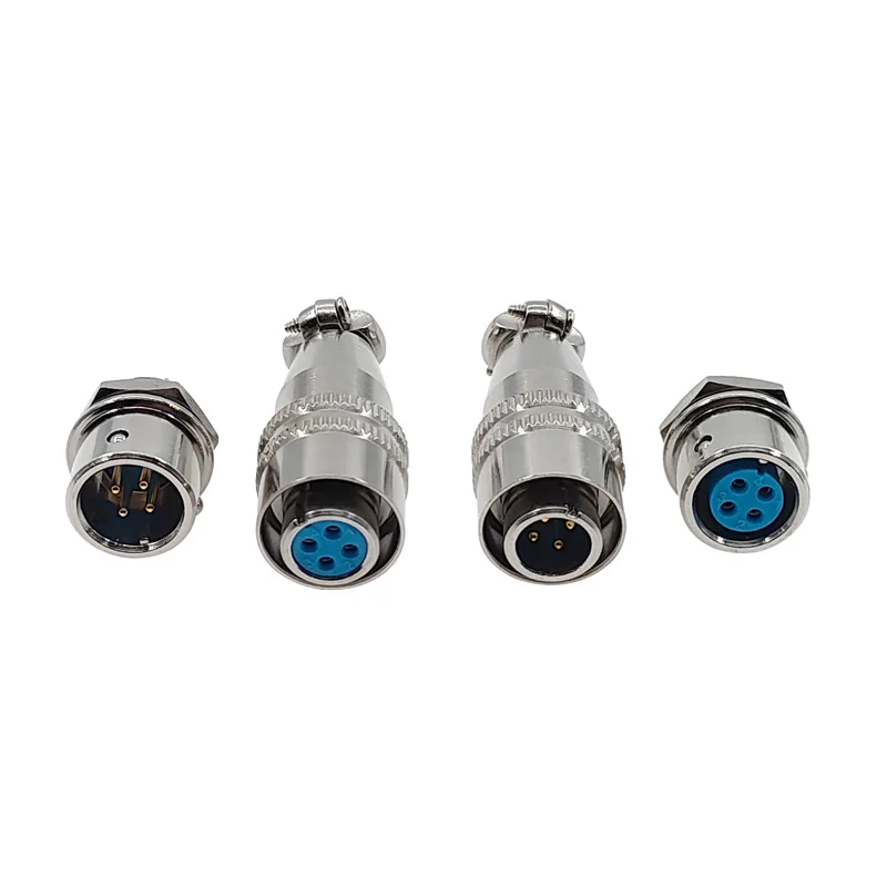 XS8 XS9 XS10  Connector Push-Pull Circular Quick Connector 2pin3pin4pin5pin Gold Plated Contact Male and Female Plug