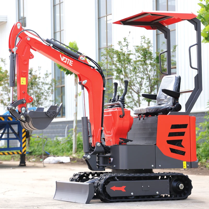 Mini Excavator  1 Ton  EURO 5 Kubota Engine  China Cheap 2 Ton  Crawler 1.8 Ton home Digger 3 T bagger farm For Sale customized