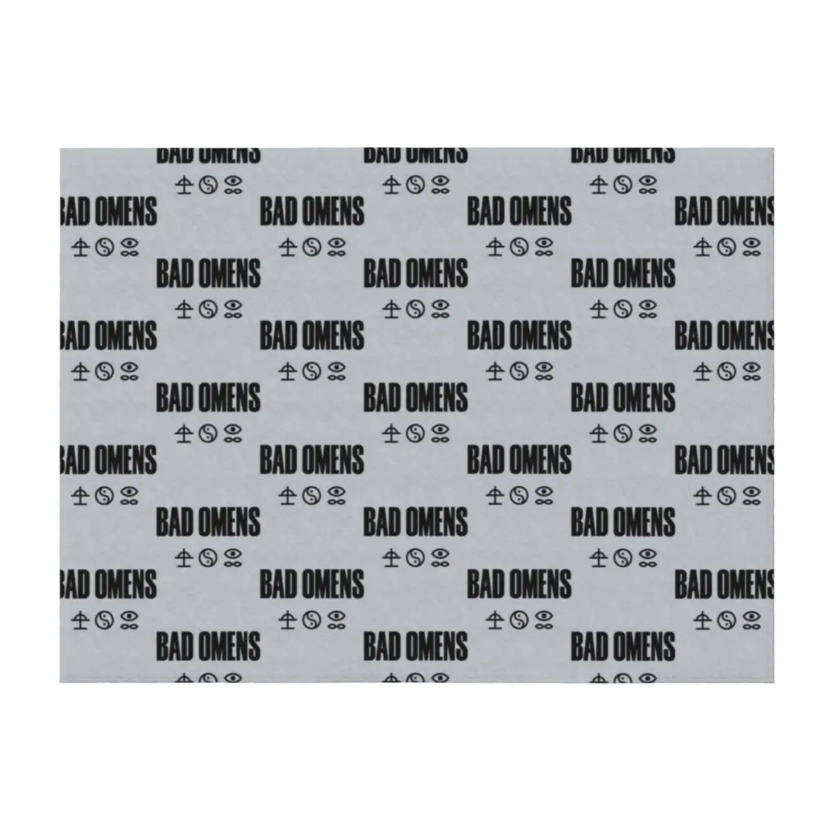 

BAD OMENS Throw Blanket Luxury Thicken Baby Blankets For Bed funny gift Blankets