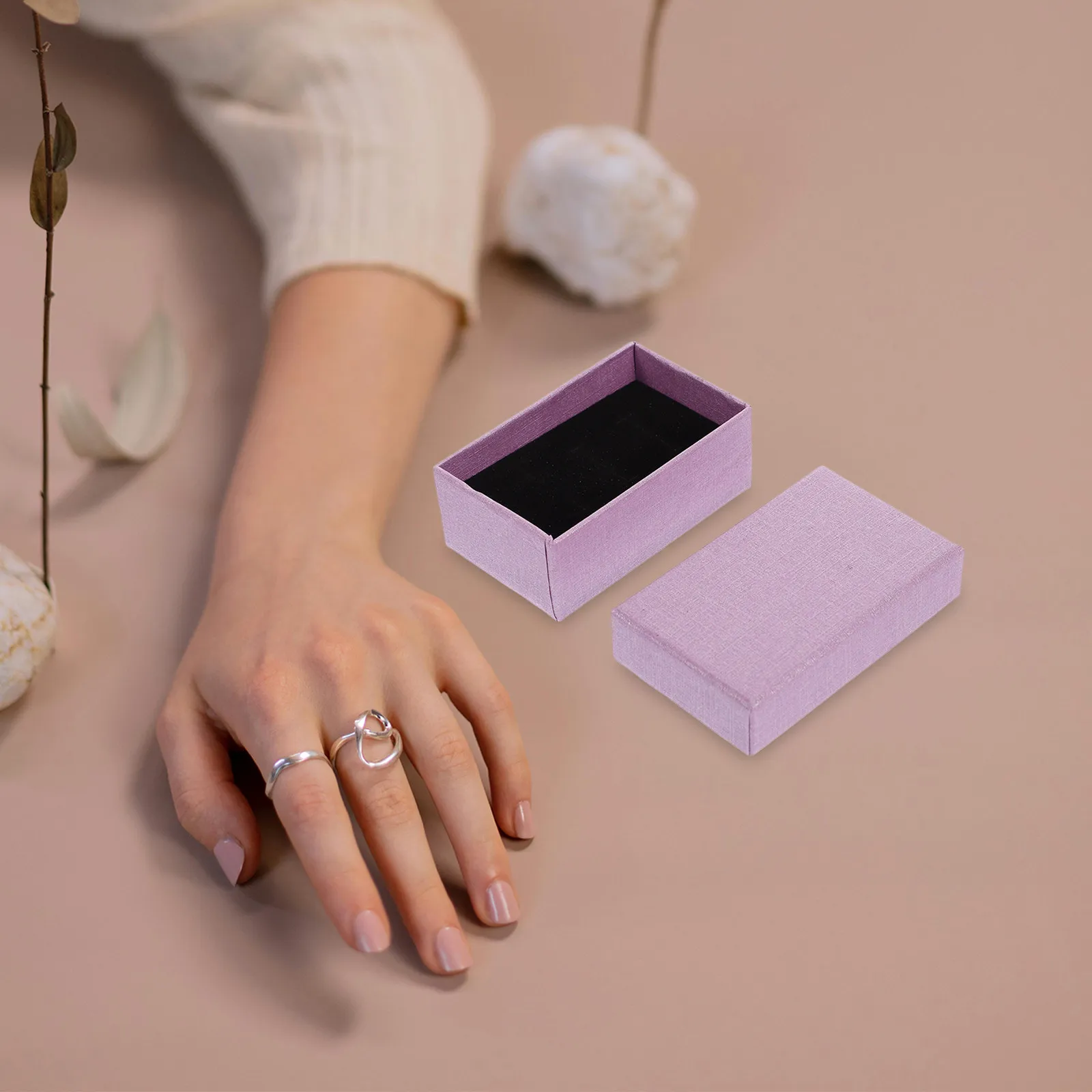 

Набор из 10 прочных портативных подарочных коробочек для ювелирных украшений: для хранения и демонстрации серег, ожерелий, колец, кулонов – идеально для дома и магазина