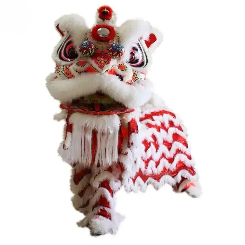 Traditional China Lion Dance Outfit for New Year Celebrations Lion Head Dance Performance Costume Party Show Chinese Folk Dance