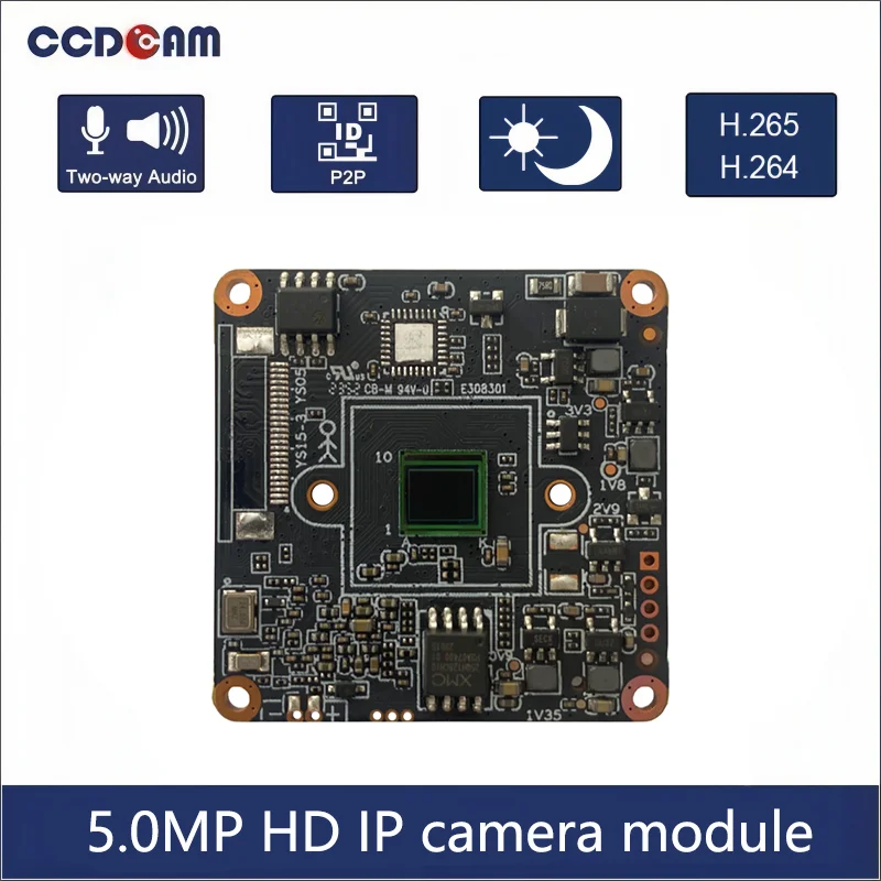 

IM50A01 5MP HD 30FPS 1/2,8 "2MP для Sony IMX307 STARVIS CMOS Goke 7205V300 + IMX335 модуль камеры IPC