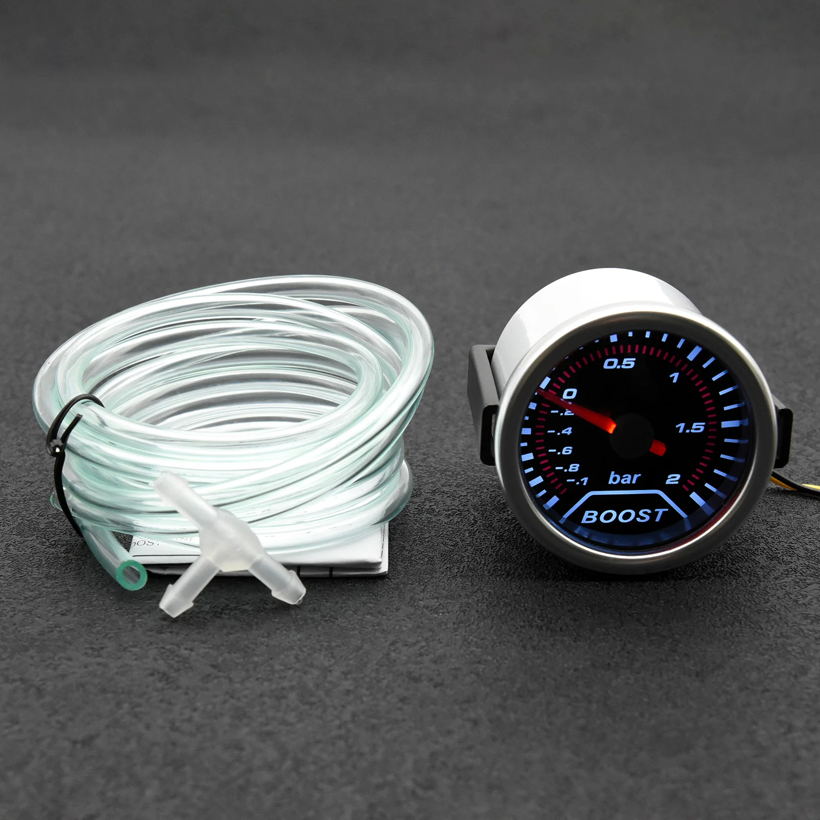 Universal 52mm Pointer Auto Car Refit Tachometer Water Oil Temperature Boost Pressure Volt Exhaust Gas Gauge Air Fuel RPM Meter