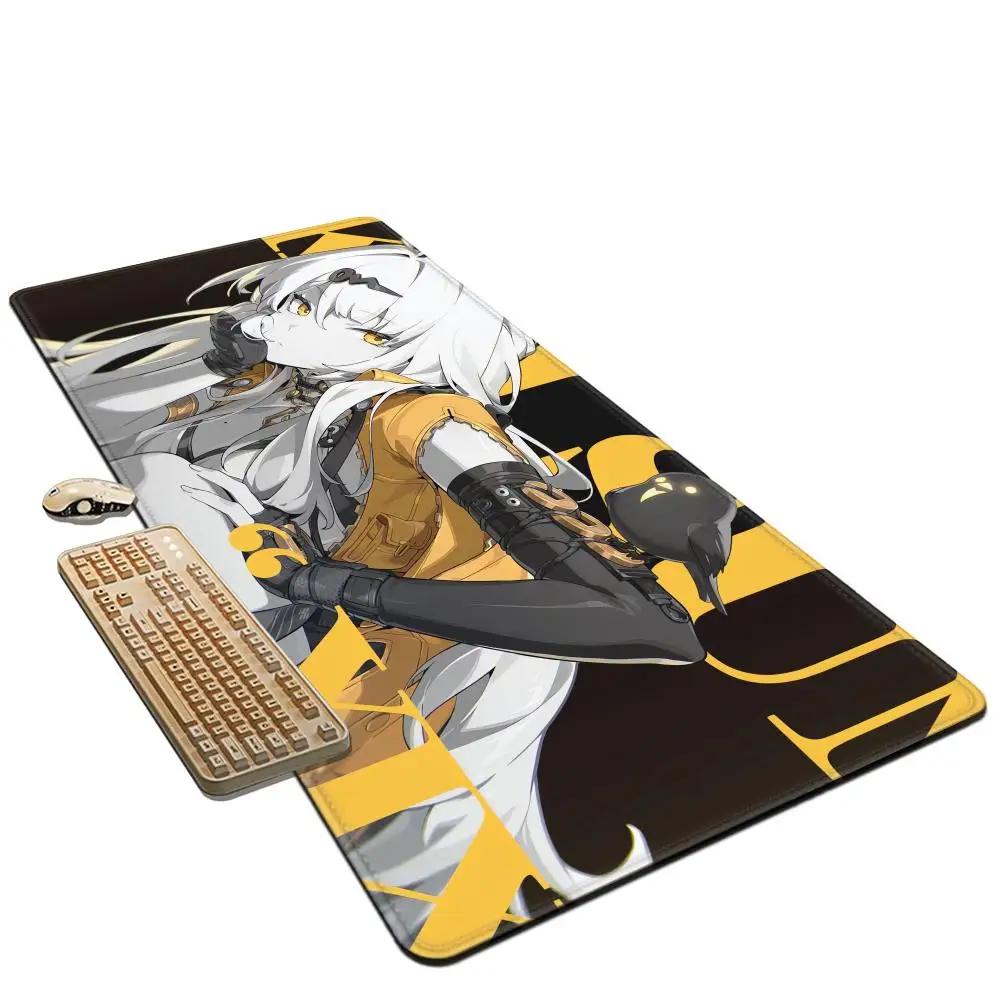 Zenless Zone Zero Mouse Pad ZZZ Ellen Zhu Yuan Miyabi Nicole Jane Yanagi Anby Lycaon Large Game Rubber Locking Edge Keyboard Mat