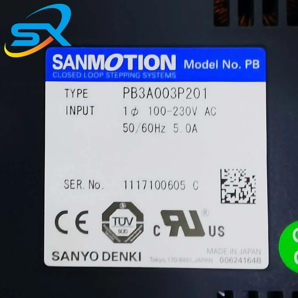 Sanyo PB3A003P201 Servo Driver 100% Test OK One Year/Three Months Warranty Consult before Ordering