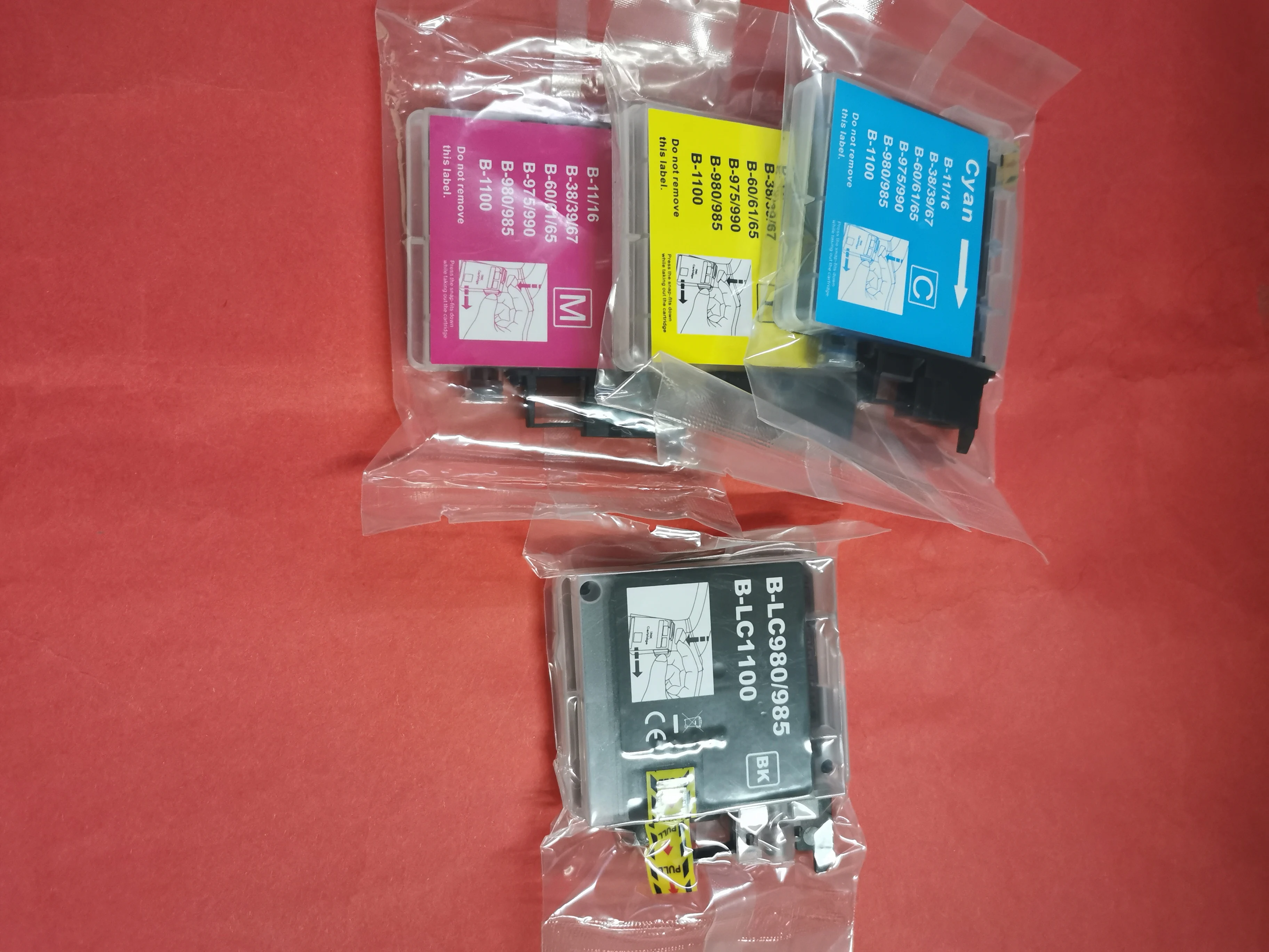 Compatible Ink Cartridge LC11 LC16 LC38 LC39 LC60 LC61 LC65 LC975 LC980 LC990 LC985 LC1100 for Brother DCP- J140W 145C 165C 185C