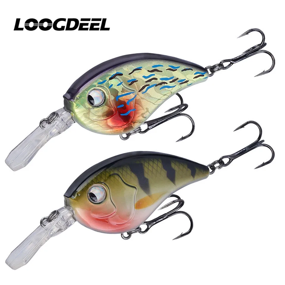 Loogdeel 1PCS 8cm/4g Floating Crankbait Swimbait Fishing Lure Bait Wobbler For Bass Pike Predator Pesca Crank Fishing Tackle