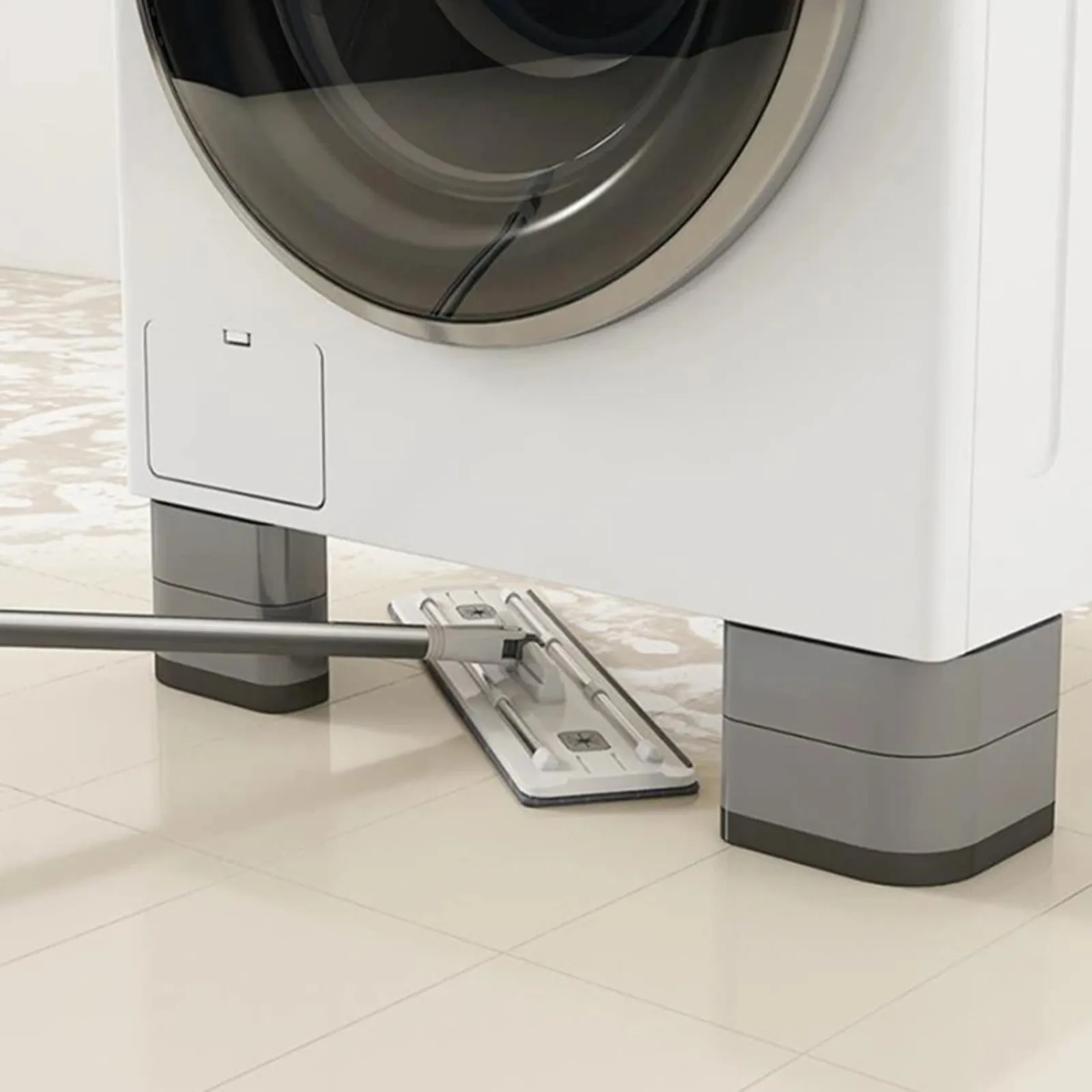 Anti Vibration Pads Washing Machine 4Pcs Non Slip Rubber Feet Shock Absorbing Noise Reducing Universal Dryer Refrigerator Stand,