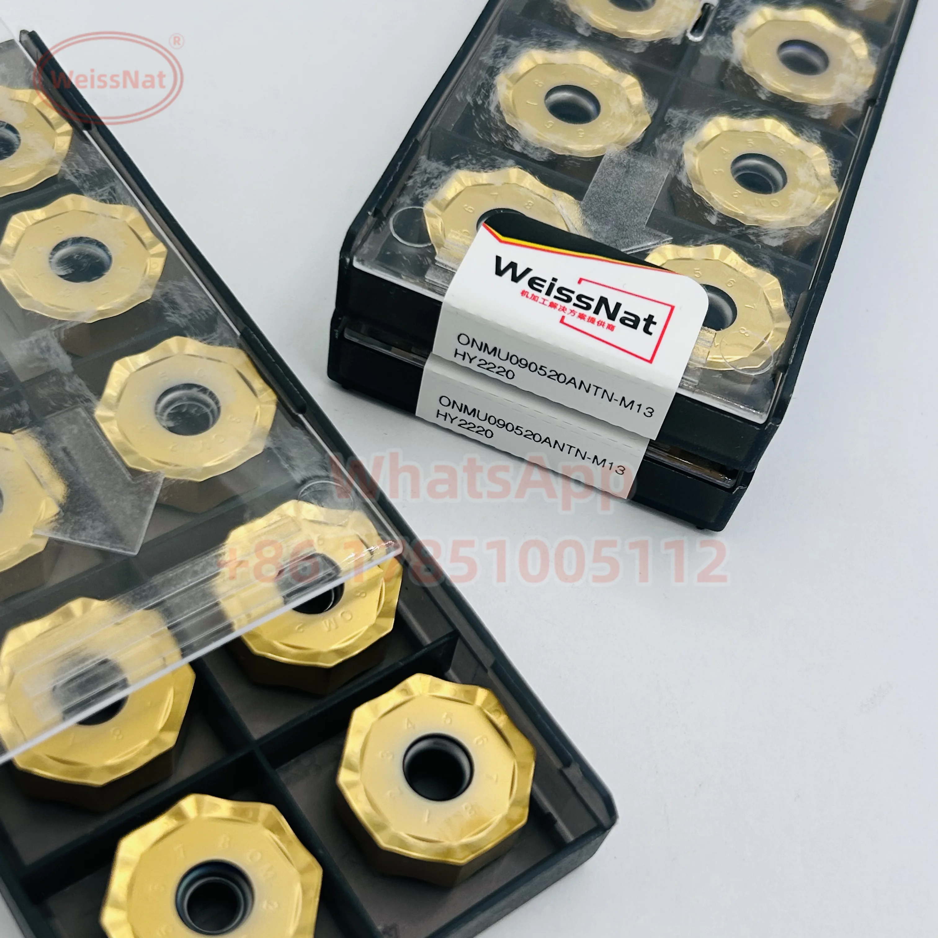 WeissNat ONMU090520ANTN-M13 HY2220 Carbide Insert ONMU Inserts