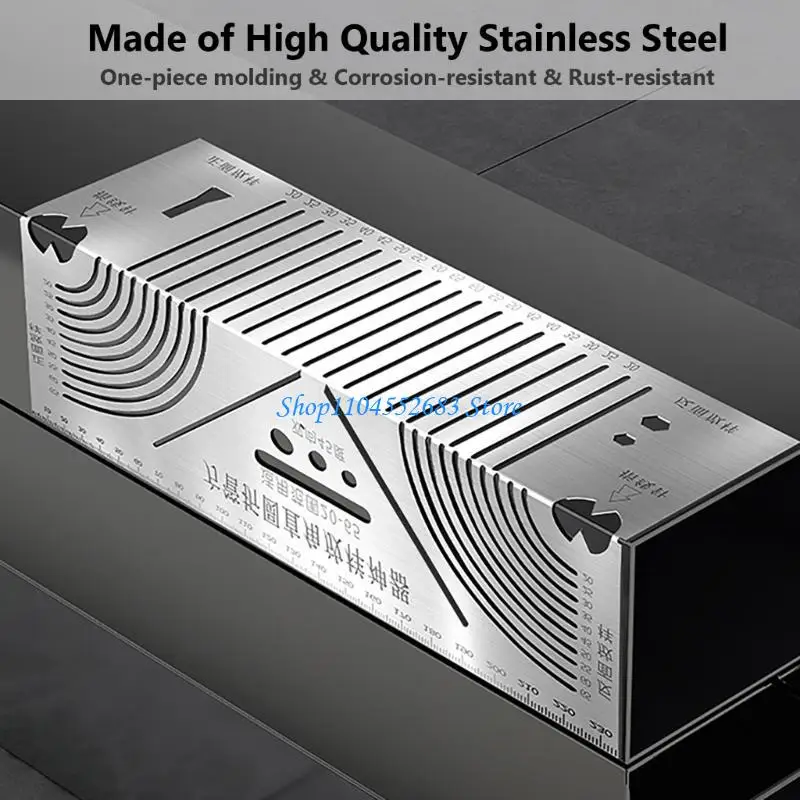 

Y6GD Parallel Line Drawing Tool Angles Marking Tool Stainless Scriber Marking Tool