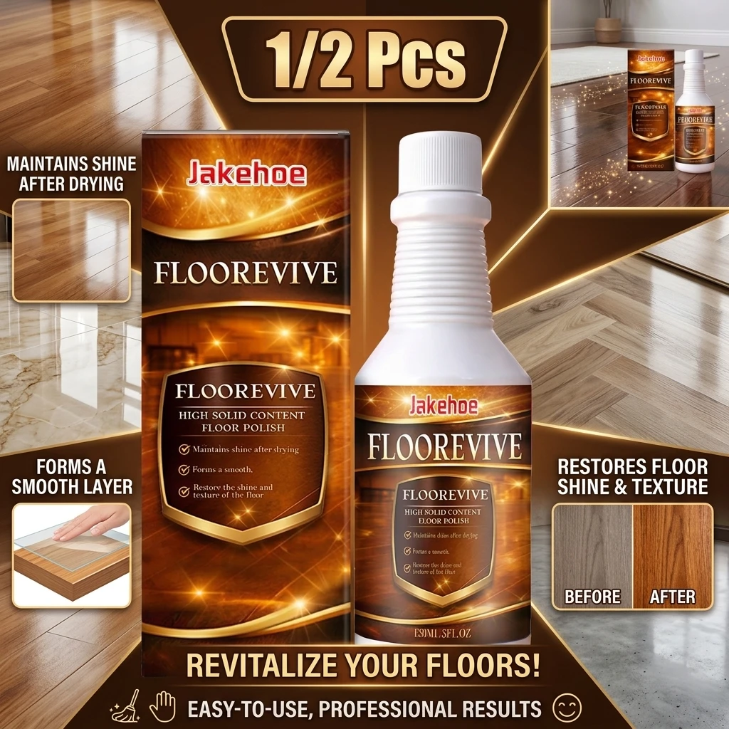 1/2Pcs 150ml Floor Restore Solution Liquid Flooring Renewal Agent Wood Floor Polishing Care Home Apartment Dormitory Living Room