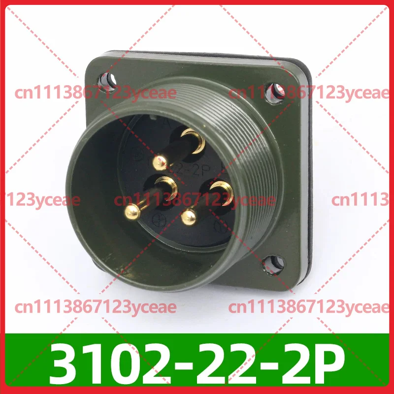 For Industrial Equipment, 5015 Waterproof Circular Aviation Connector 3 Pin, MS3106A22-2S MS3102A22-2P Plug Socket