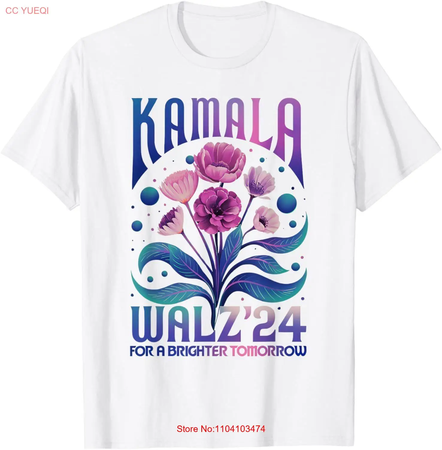 

Harris Waltz, For a Brighter Tomorrow boho women's men's T-Shirt