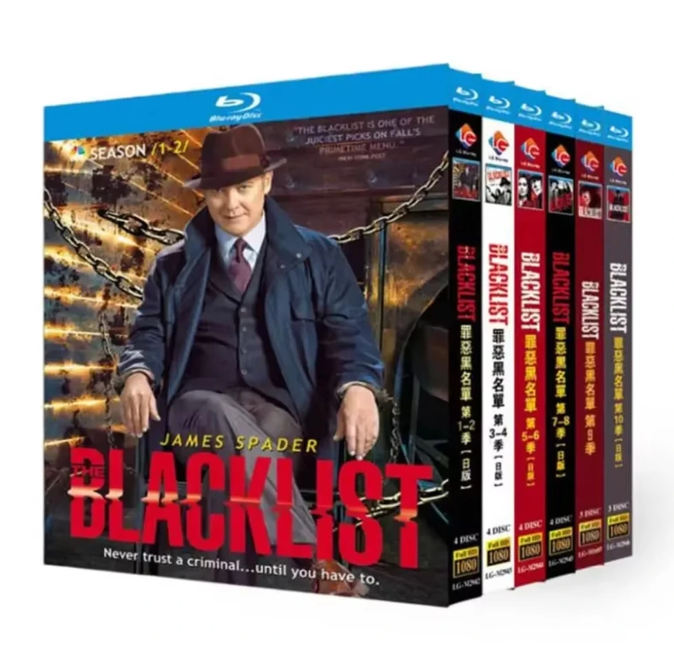 Die Blacklist Staffel 1-10 Blu-ray Disc