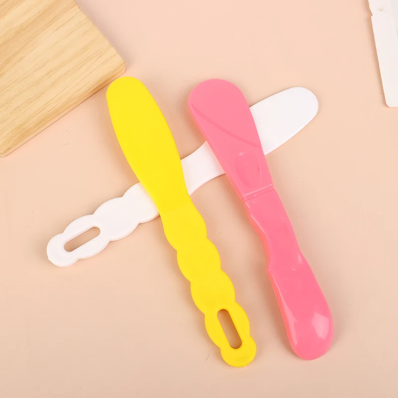 1Pc Dental materials Plastic mixing knife Plastic Mixing Knife Dental Disposable Plastic Spatulas Cement Powder Mold Material