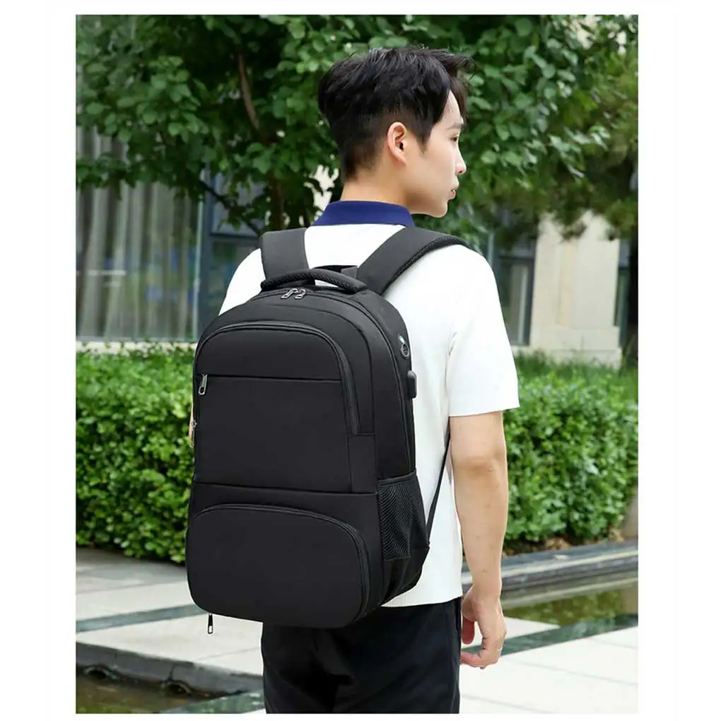 

Picnic Backpack Barbecue Lunch Rucksack Carrying Pack Casual Shopping Oxford Cloth Insulated Shoulder Bag Dark
