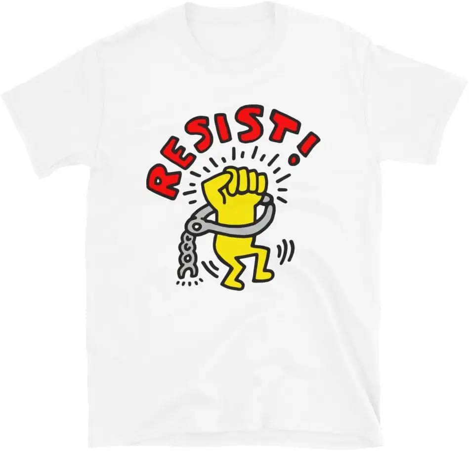 Resist t Shirt pop Art Graphic Tees High Quality 100%Cotton Short Sleeve