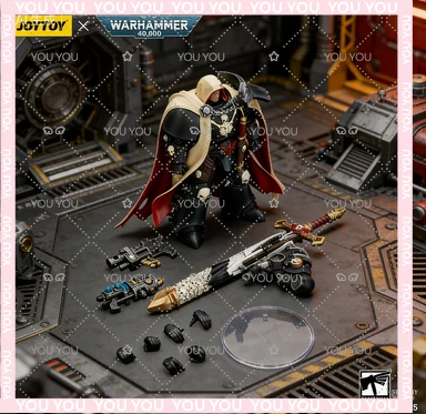 

Adults Fun JOYTOY Warhammer 40k 1/18 Action Figures Chaos Space Marines Cypher, Lord of The Fallen