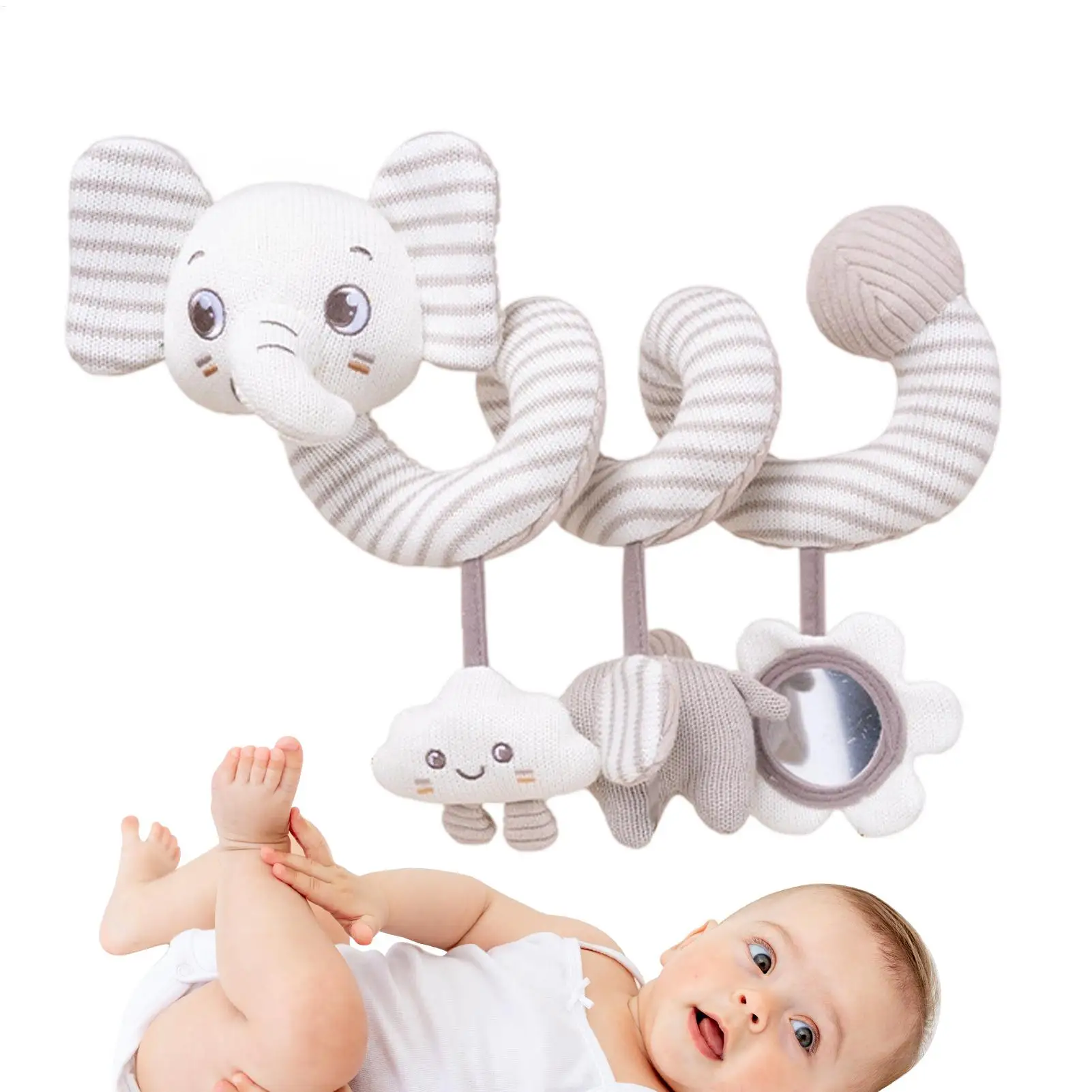 

Car Seat Toys For Babies Baby Sensory Toys Animal Learning Activities For Girls Boys Crib Cot Travel Park Vacation Outdoor