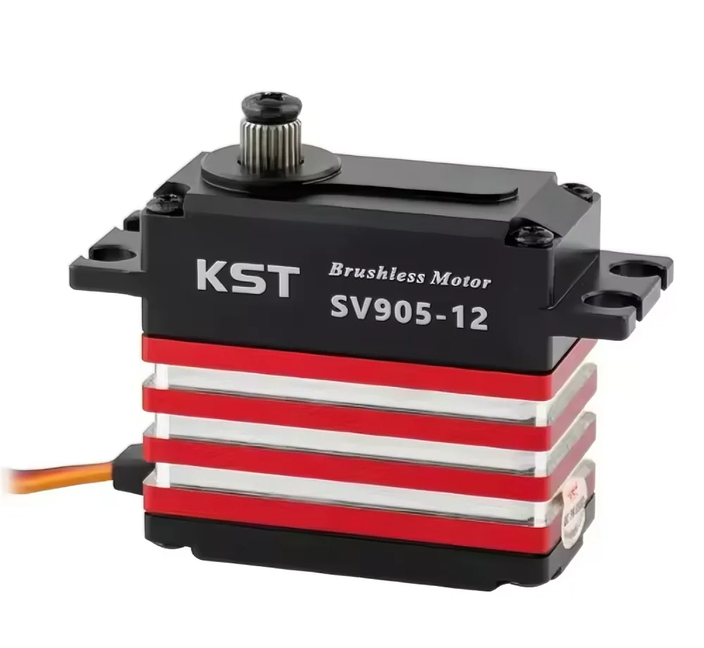KST SV905-12 17KG High Torque Tail Servo HV Brushless Metal Gear for 550-700 Class RC Helicopters Planes Fast Response 40mm Wide