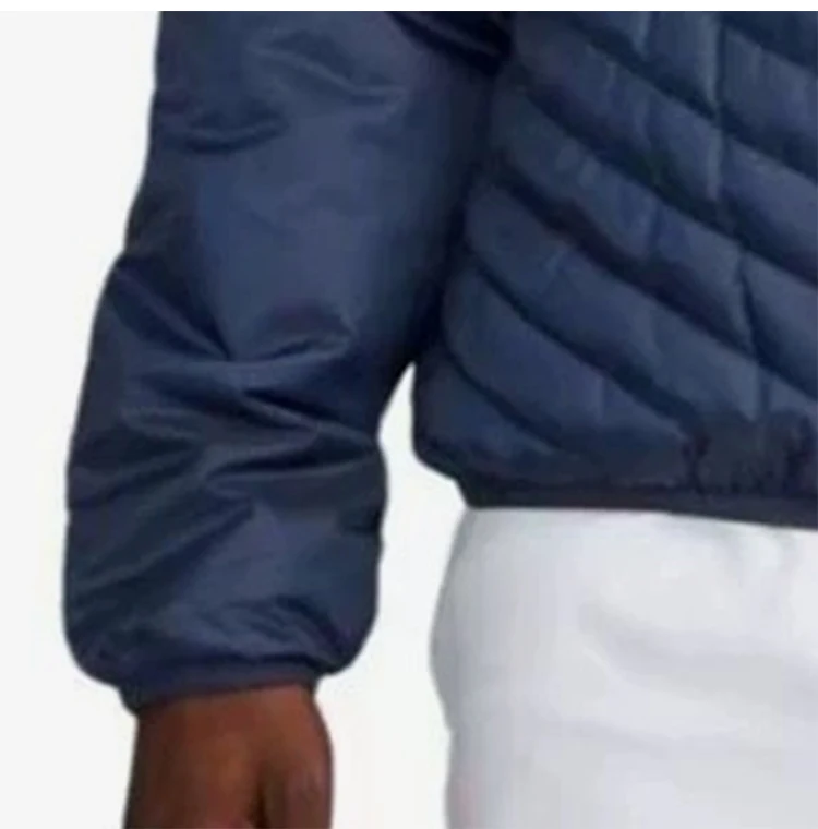 Original Nike Frühlings-Herrenjacke mit Stehkragen, warme, gespleißte Baumwolljacke FB8196-410 – Detail 6