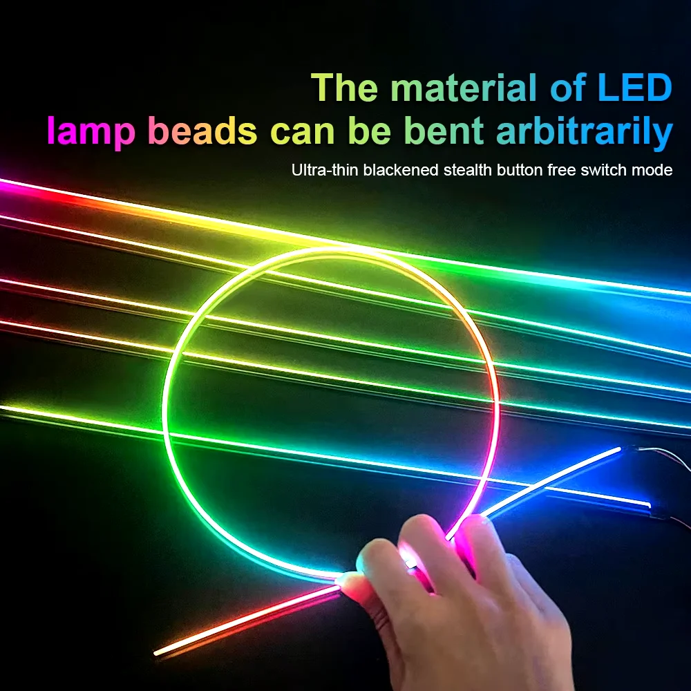 14/18/22 en 1 213 64 colores R - Car Ambient Lighting 18 In 1 reseña y precio