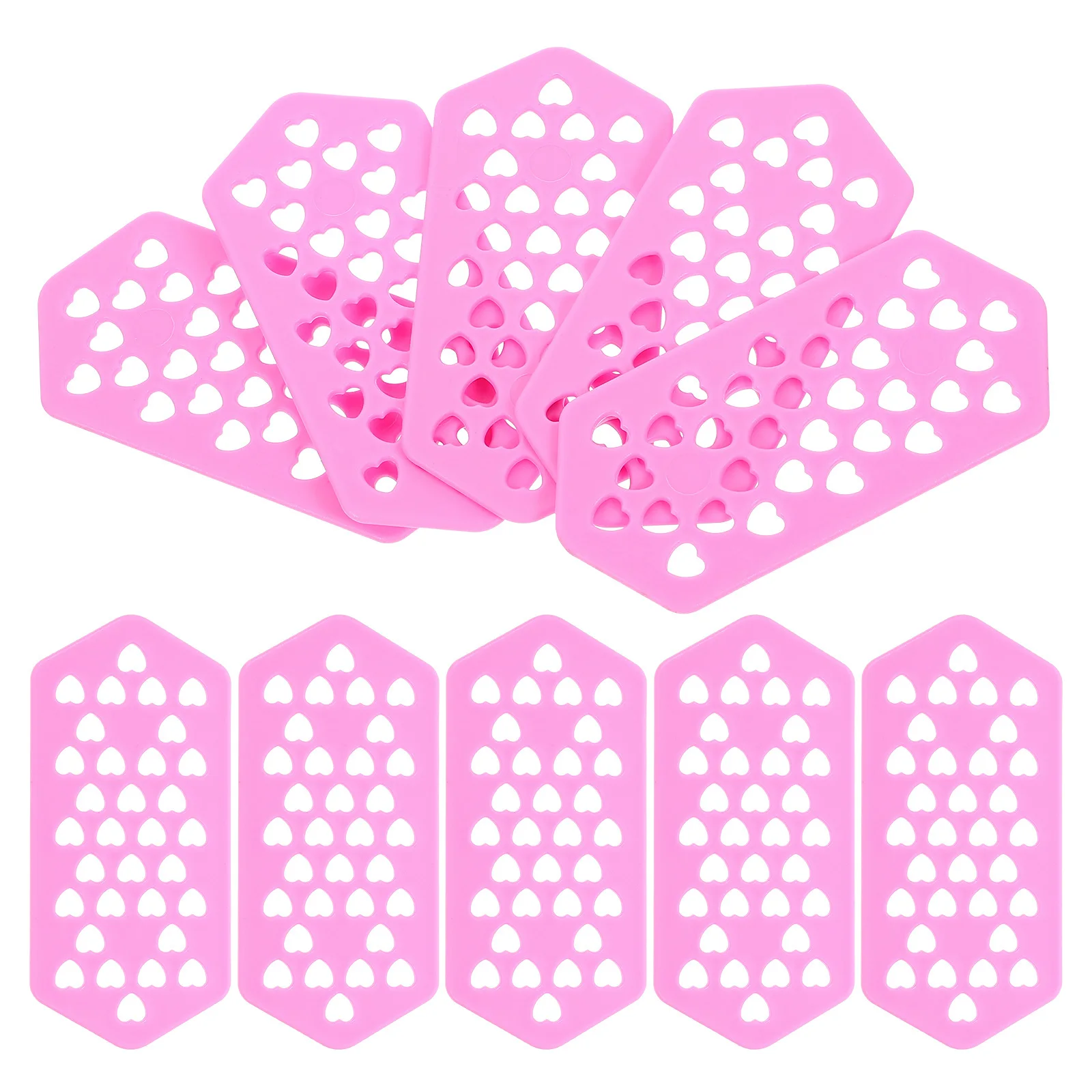 

10Pcs Hair Perm Rollers Durable ABS Professional Hairdresser Tool Cold Perms Needle Insertions Antitrace Effects