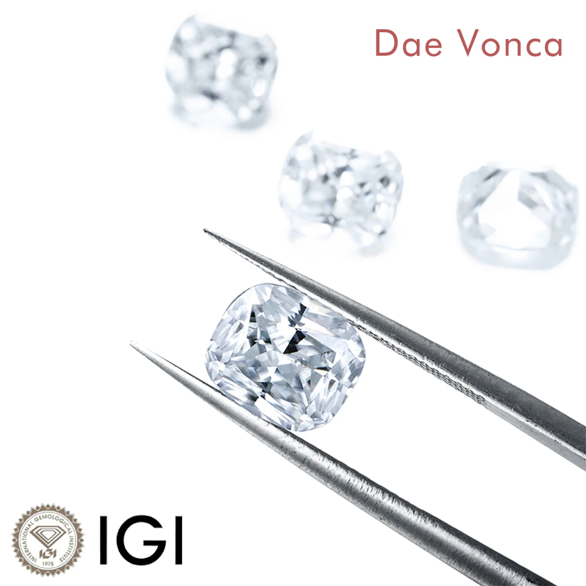 

1.0-3.0ct Lab Grown Diamond Cushion Cut D VVS CVD/HPHT Loose Diamonds Stone For Women Custom Fine Jewerly Making IGI Certificate