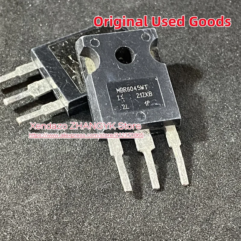 10pcs/lot Original MBR6045WT MBR6045WTPBF 45V 60A Schottky Large chip power Transistor TO-247