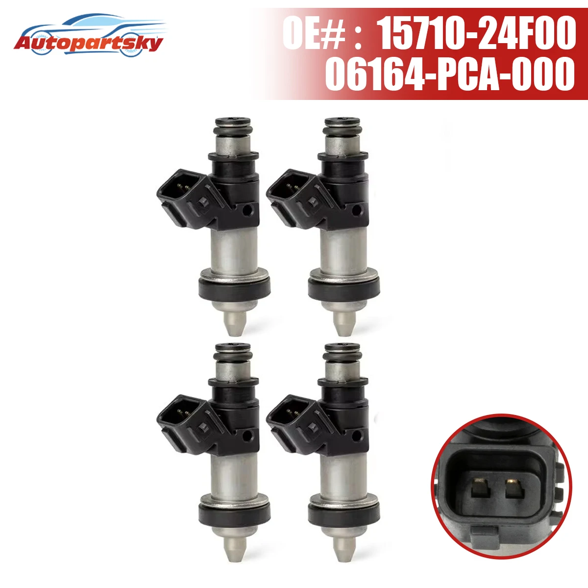 

4pcs 15710-24F00-000 15710-24F00 15710-24F Engine Spare Part For Suzuki Hayabusa GSX1300R GSX1300RZ For Honda CRV CR-V S2000